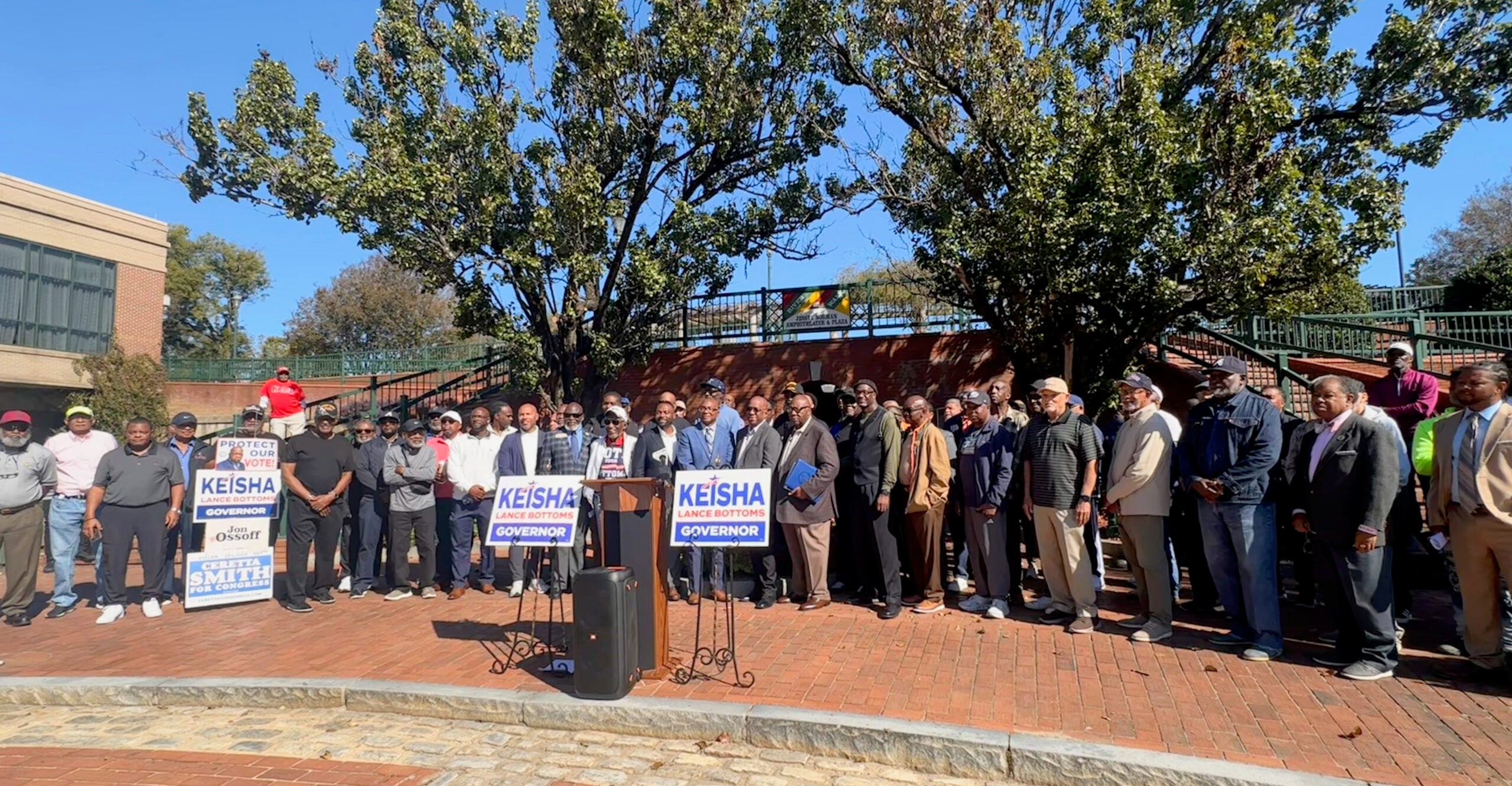 Augusta men back Bottoms, challenge one another to deliver votes