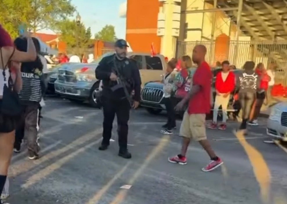 Woman arrested after 3 shot at Laney High School homecoming, sheriff's ...